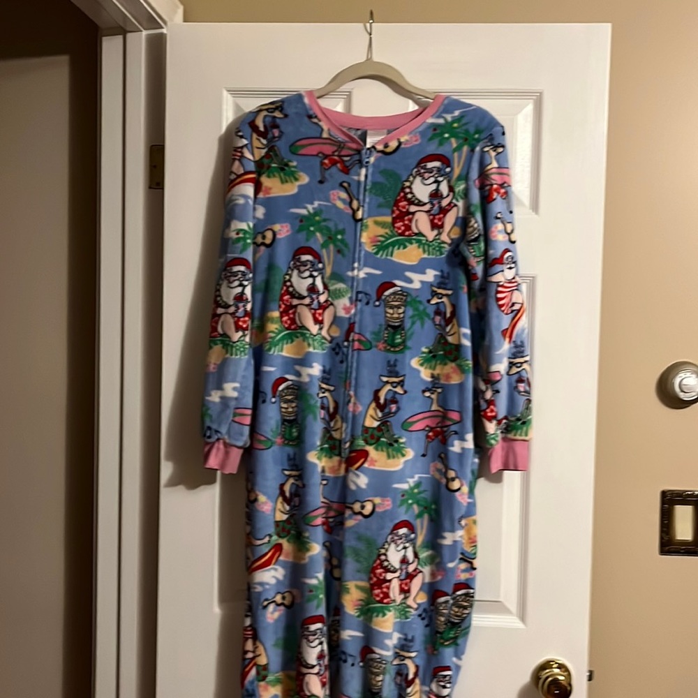 Beach Santa Clause Onesie